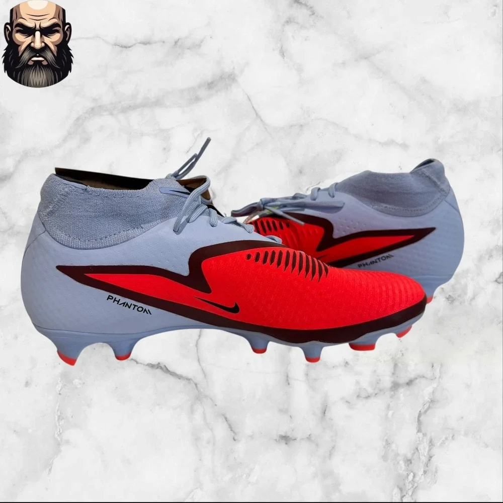 Nike Phantom 6 High Academy Multi-Ground Soccer Cleats HQ2278-400 Men's Size 6.5 - Picture 4 of 6